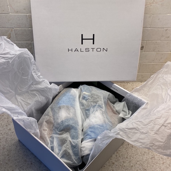 *SALE* NIB Halston 7.5 wedge heels - Picture 9 of 10